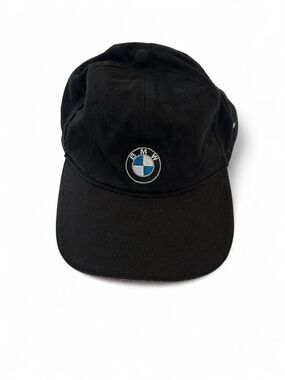 BMW Black Cap with Blue & White Roundel